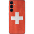Switzerland Flag Distressed Galaxy S24 Skin